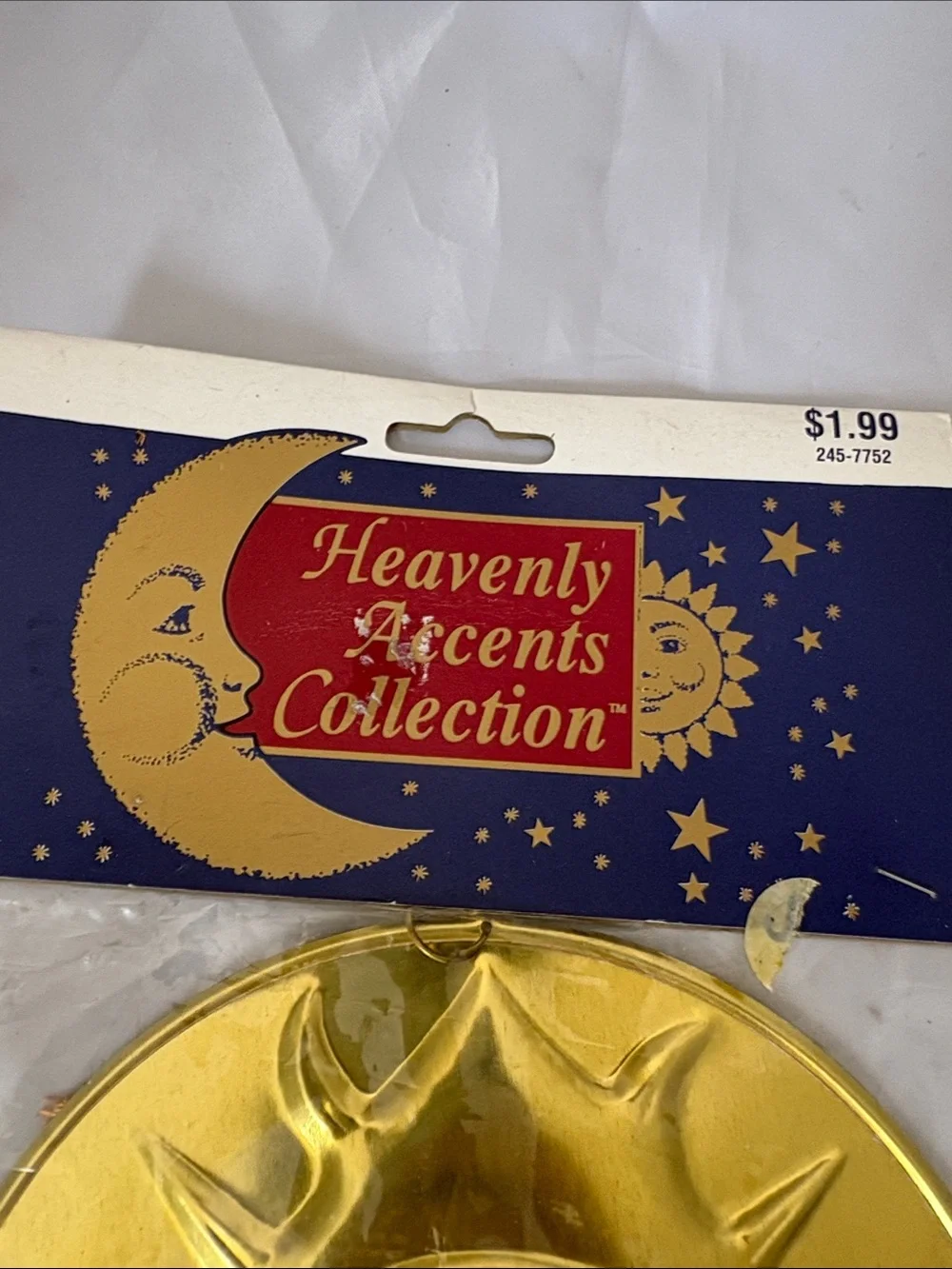 Gold Sun Ornament - Holiday Home Decor